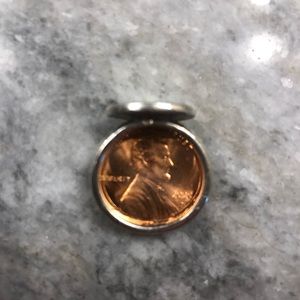 Serling Silver “C” initial ring. Small.